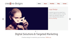 Desktop Screenshot of crea8ivedesigns.com